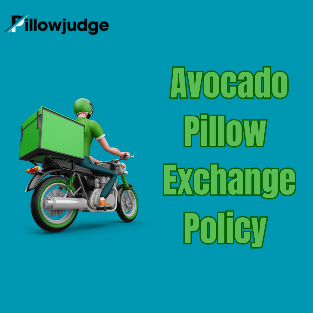 Avocado Pillow Return Policy