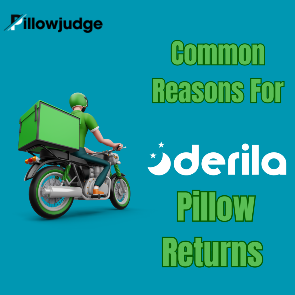 Derila pillow return policy