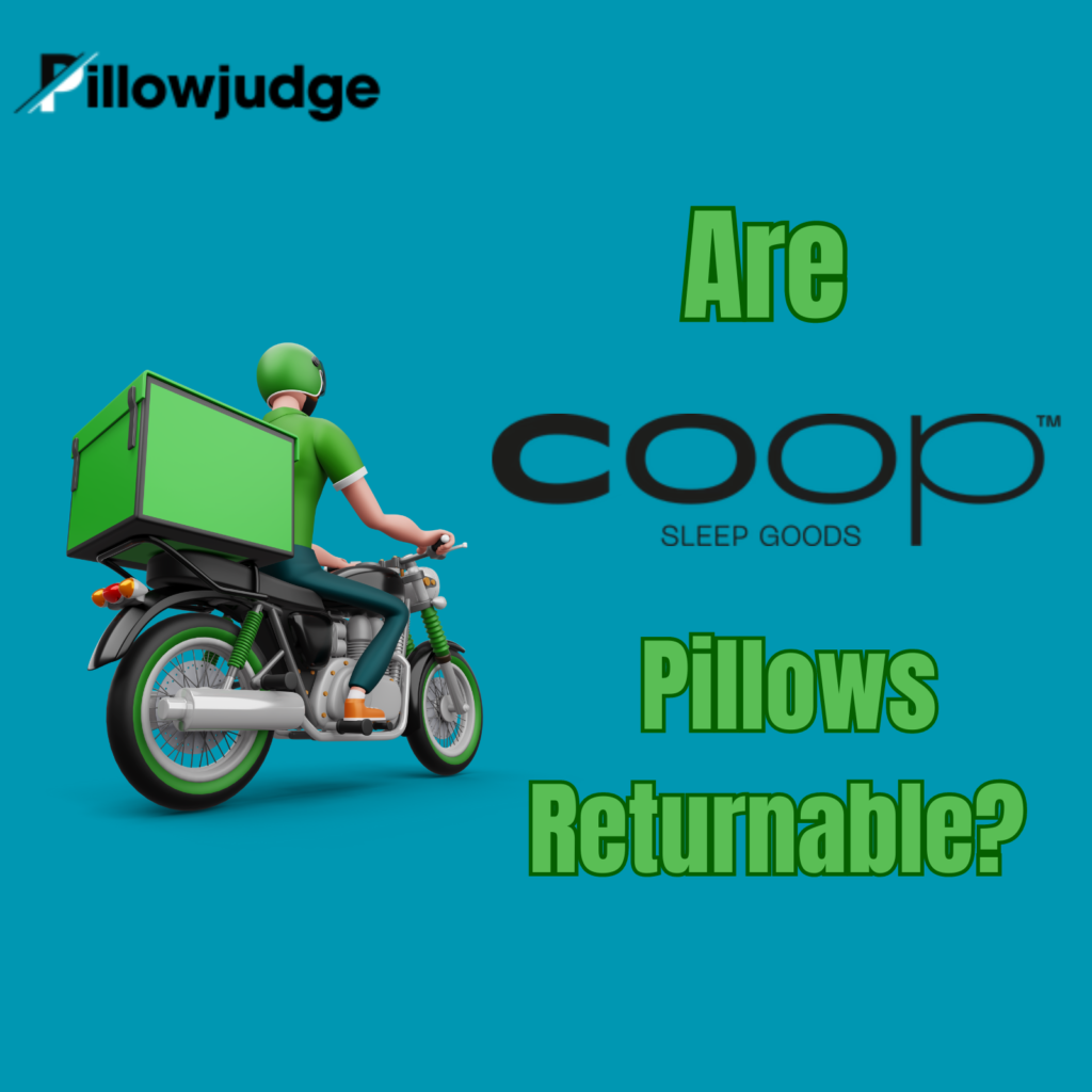 coop pillow return policy