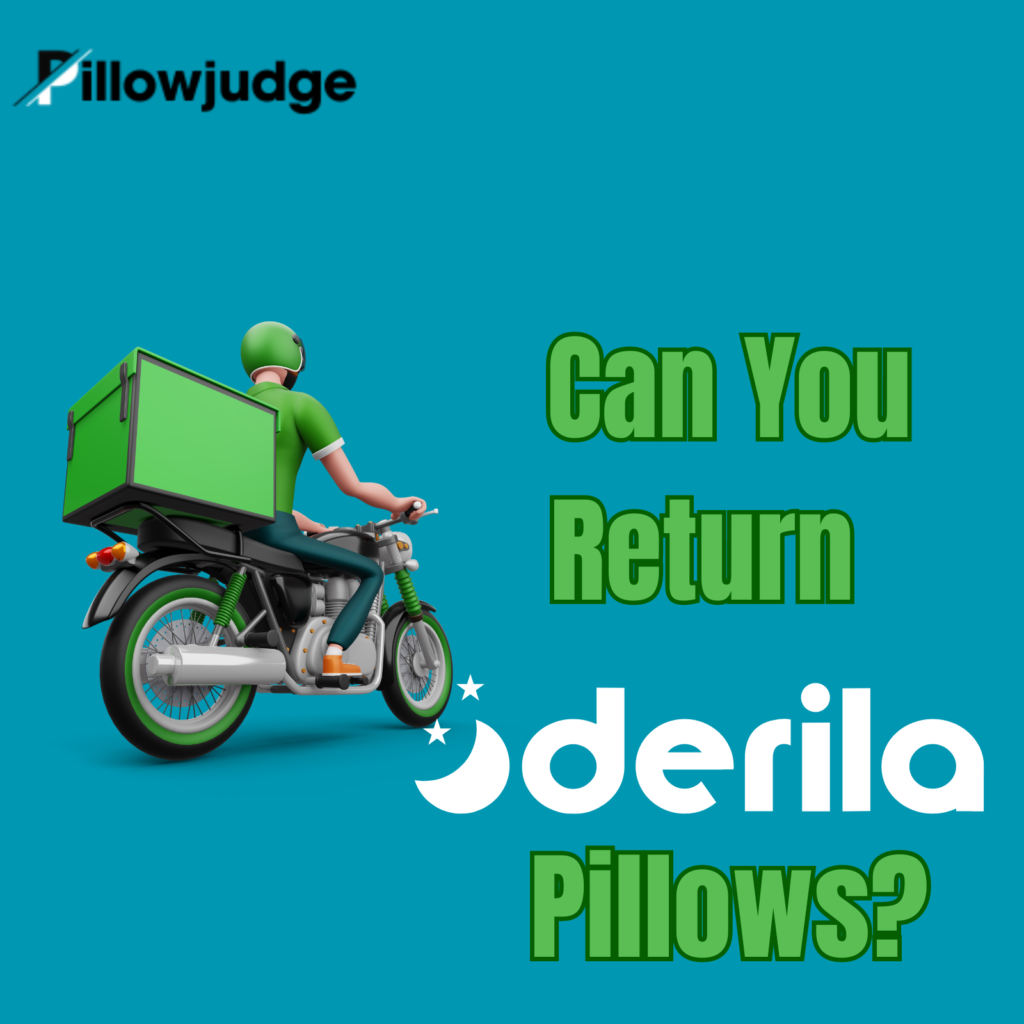 Derila pillow return policy