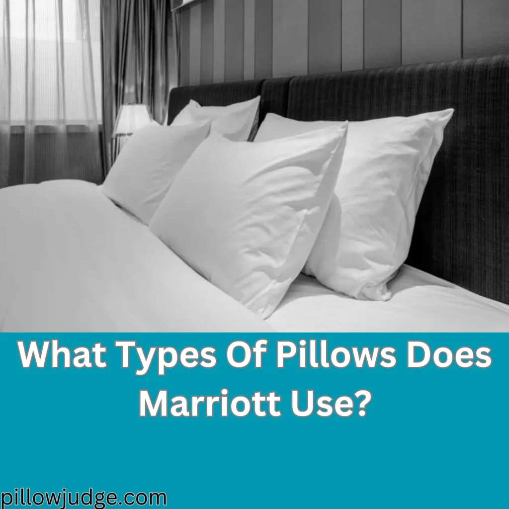 What Pillows Does Marriott Use